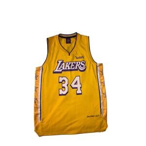 Links Marketing Group Los Angeles Lakers NBA Jersey Men XL Shaquille O’Neal#34